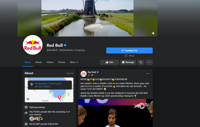 Redbull Fanpage