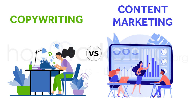 Differences between Copywriting and Content Marketing