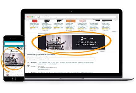 Display banner advertising