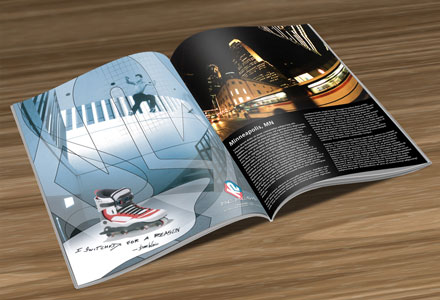 magazine advertising