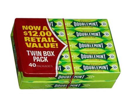 A pack of Doublemint