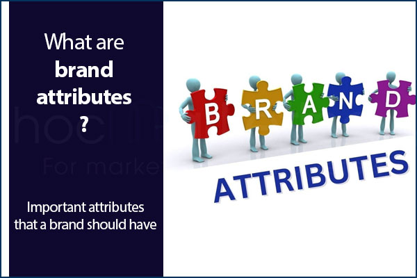 What are brand attributes? Important attributes that a brand should have