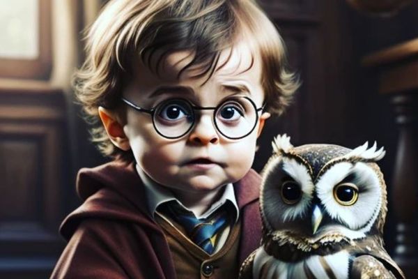 Adorable or Unsettling? Harry & Ron Reimagined as Babies with AI