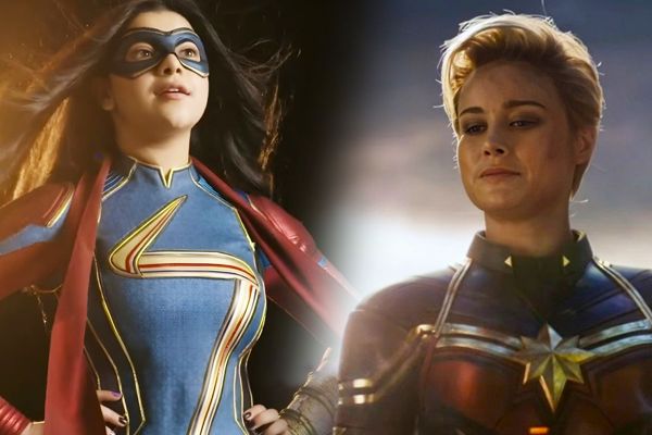 Captain Marvel and Ms Marvel's Heartwarming On-Set Bond