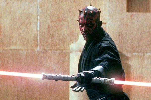 Darth Maul's Epic Lightsaber Cosplay Brings Star Wars to Life
