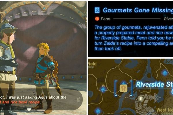 Lost Gourmet Rescue: Zelda's Tears of the Kingdom Quest