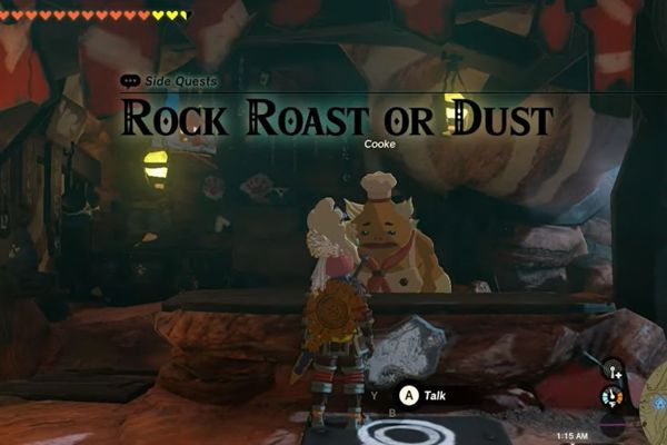 Mastering Rock Roast or Dust in Zelda: Tears of the Kingdom