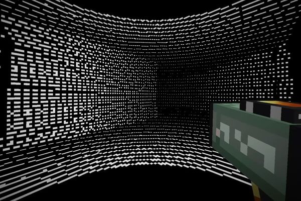 Minecraft Goes Horrifically Trippy