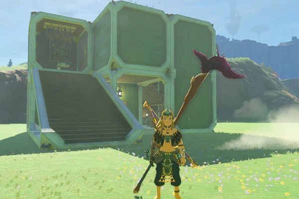 Player Builds Hilariously Enormous Home for Link in Zelda: Tears of the Kingdom