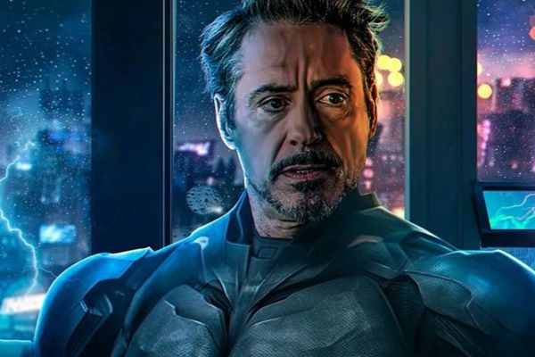 RDJ as Batman & Ben Affleck as Iron Man in Epic Marvel/DC Crossover Art