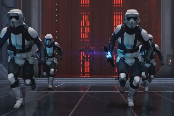 Stormtrooper Sabotages Jedi's New Game Plus in Star Wars