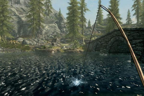 The Secret Power of Skyrim's Fishing Rods