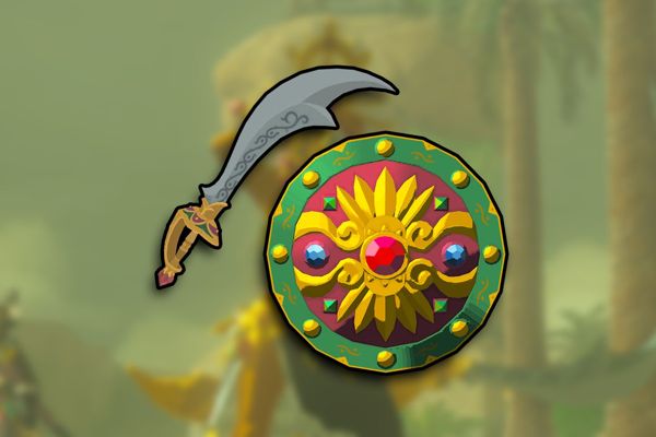 Unleash Gerudo's Might: Scimitar of the Seven & Daybreaker Shield in Zelda: Tears of the Kingdom