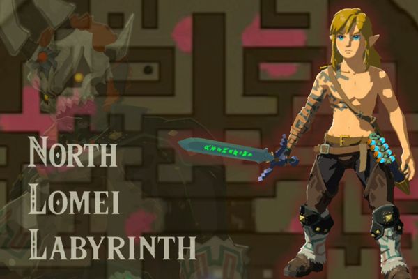 Unlock Evil Spirit Greaves in North Lomei Labyrinth - Zelda Walkthrough