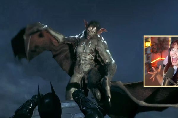 Watch Twitch Streamer's Hilarious Reaction to Batman's Man-Bat Scare