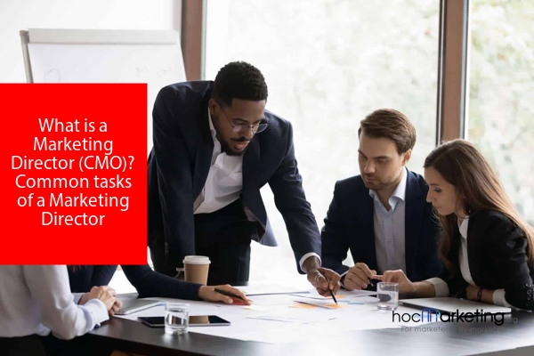 What is a Marketing Director (CMO)? Common tasks of a Marketing Director