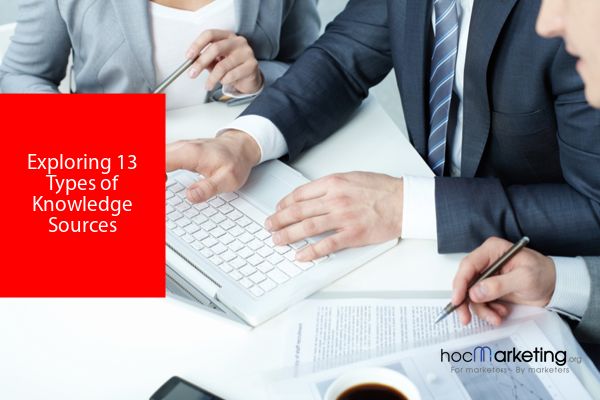 Exploring 13 Types of Knowledge Sources