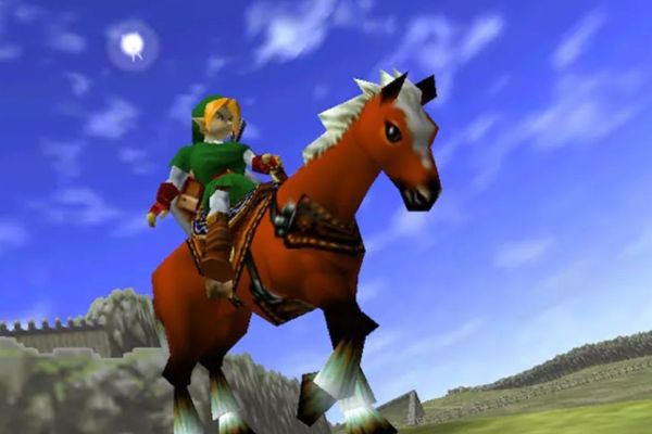Magical Sky Makeover: Ocarina of Time Meets Studio Ghibli